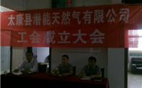 热烈庆祝太康县AG尊时凯龙人生就博官方网站天然气有限公司成立工会